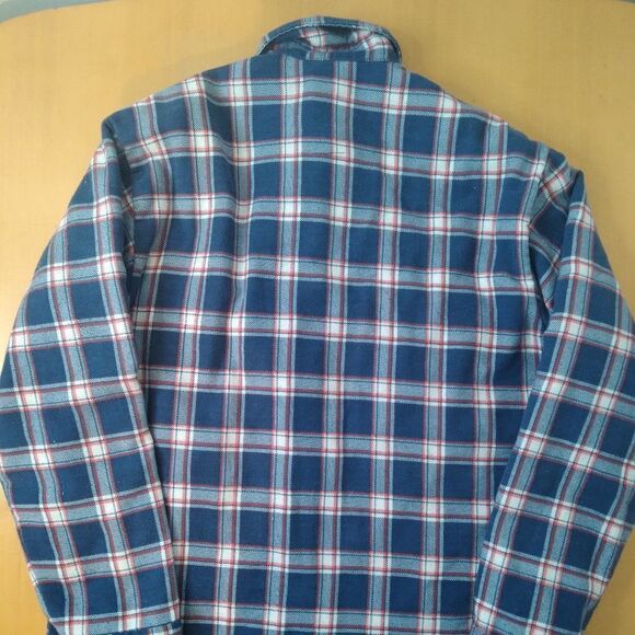 Vintage Sears Lined Flannel Button Shirt - Picture 4 of 7